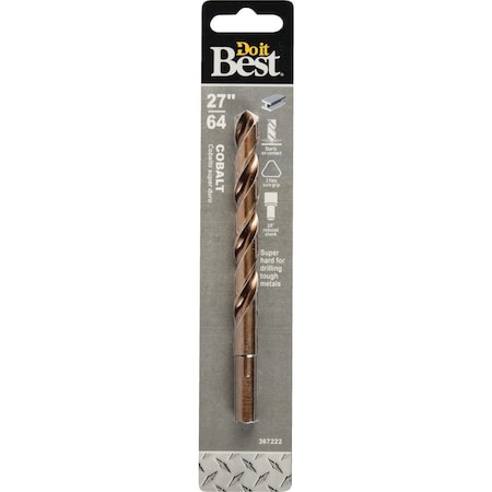 All-Source 27/64 In. Cobalt Drill Bit 251001DB